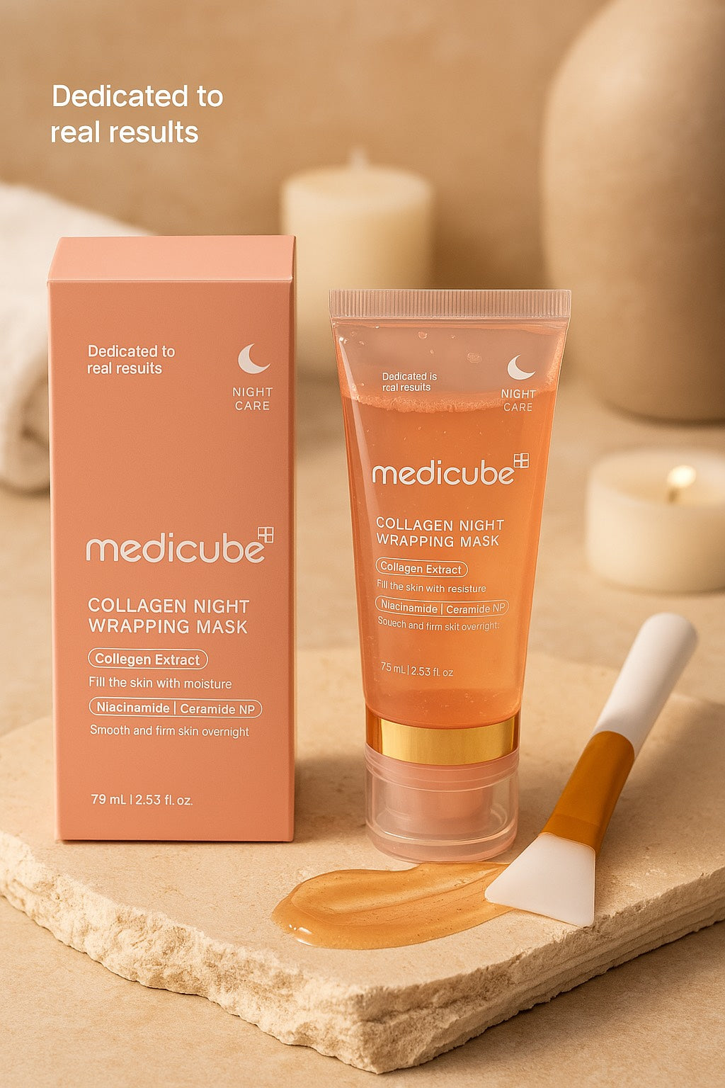 Medicube Collagen Nachtmaske - Straffende Pflege mit Kollagen & Niacinamid